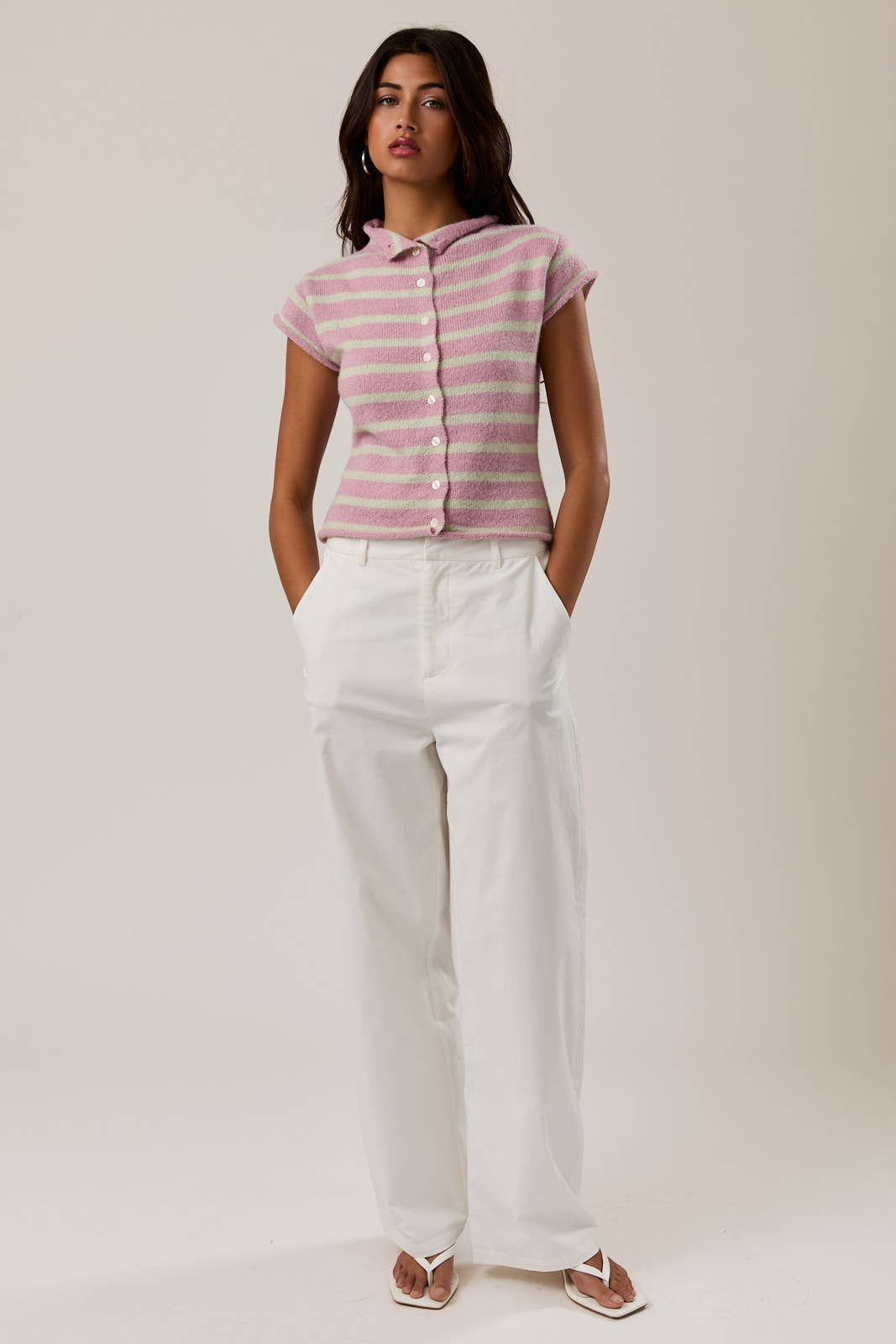 Sawyer Button Front Sweater