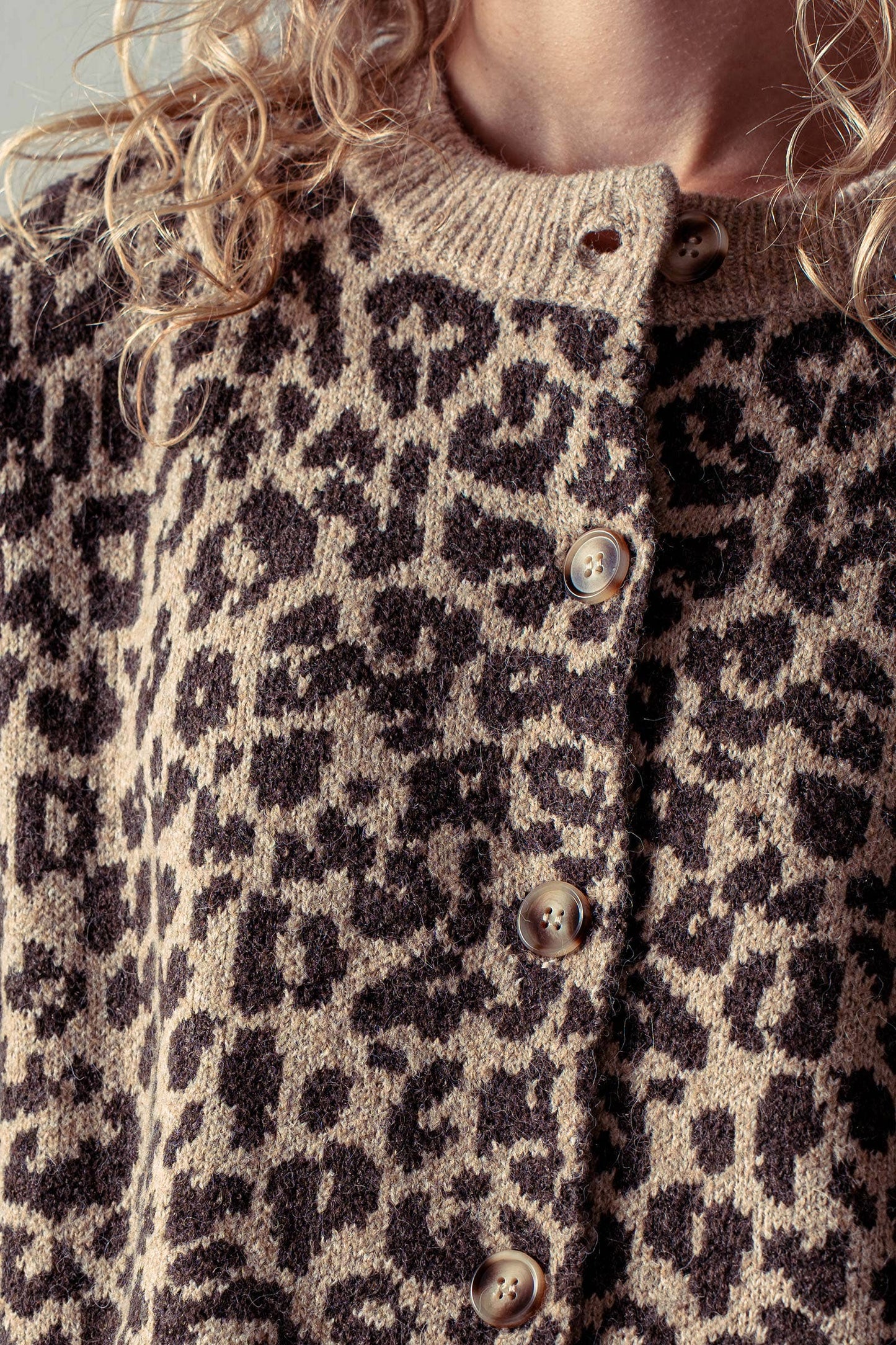Leopard Print Cardigan