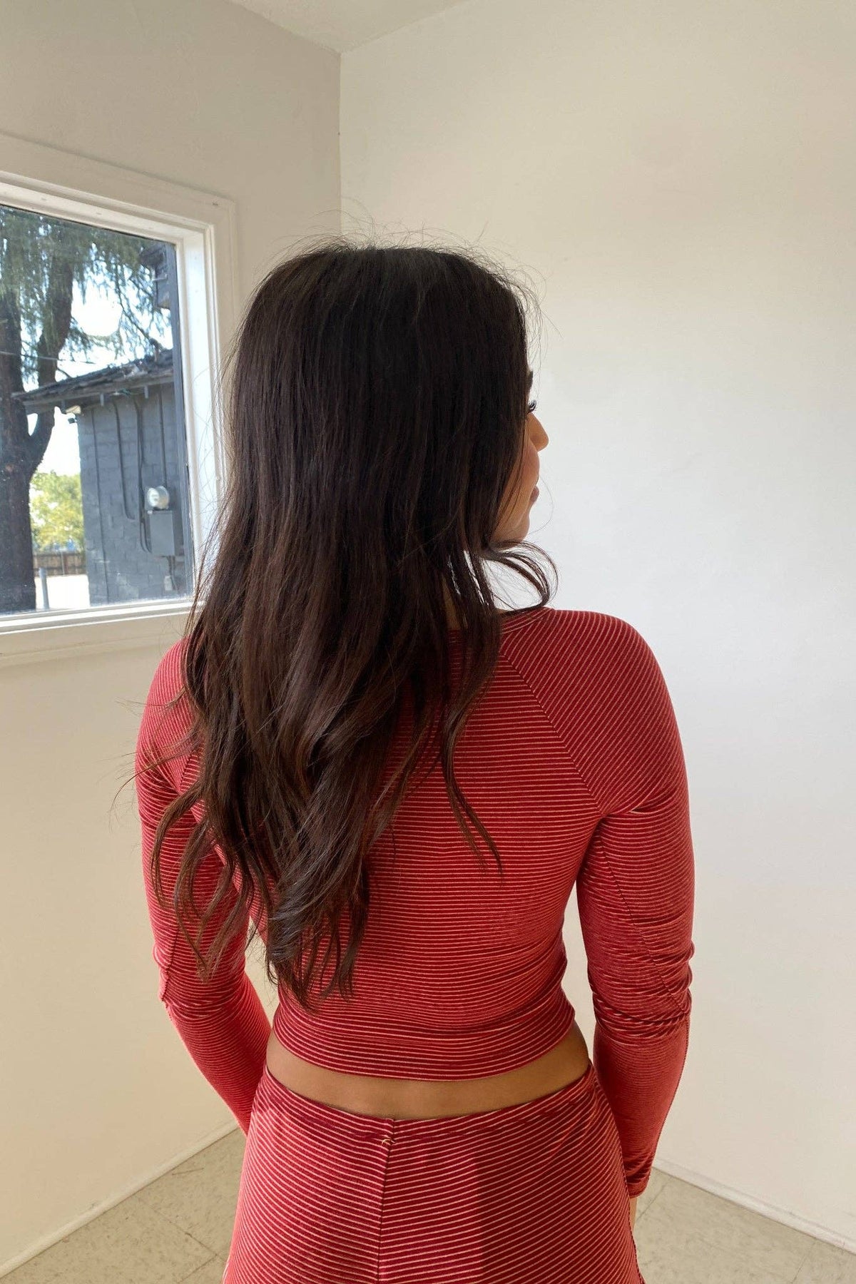 Robbie Striped Long Sleeve Top