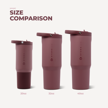 HydroJug - Canyon Rose 32 oz Sport Water Bottle
