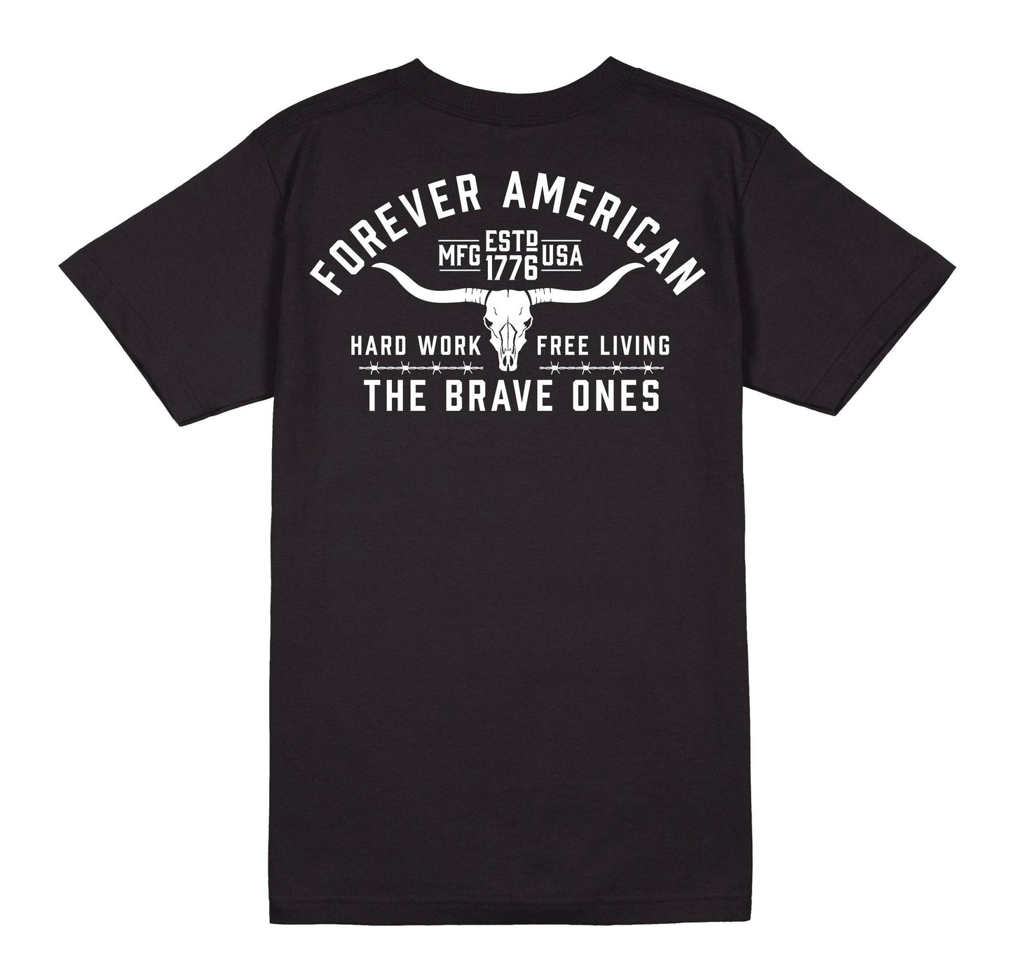 Forever American T-Shirt - Black