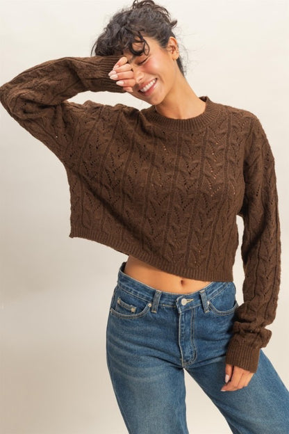 CiCi Cable Knit Sweater (5 Colors)