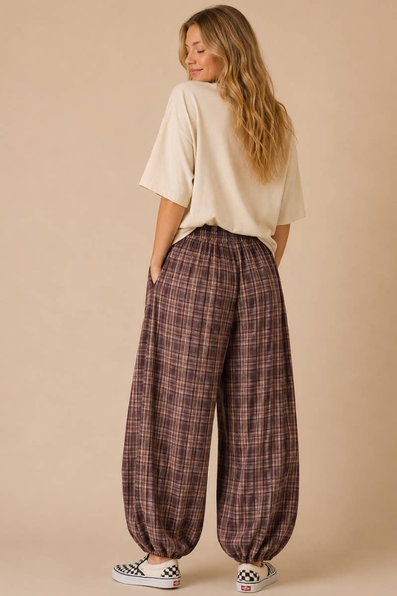 The  Chill-Out Plaid Joggers