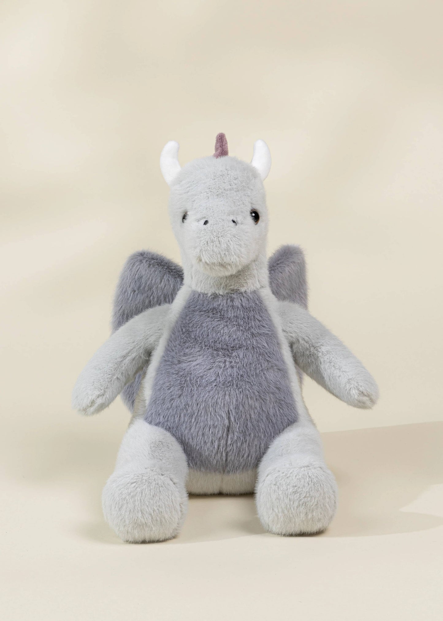 Dino Plush Toy - Grey Dragon