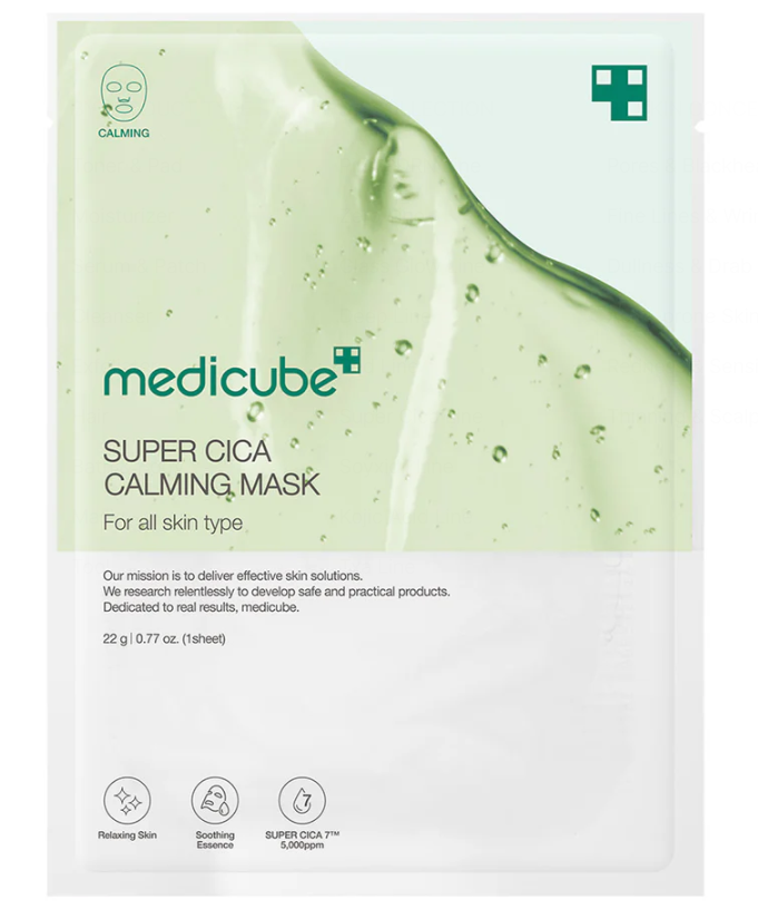 MEDICUBE Super Cica Calming Mask