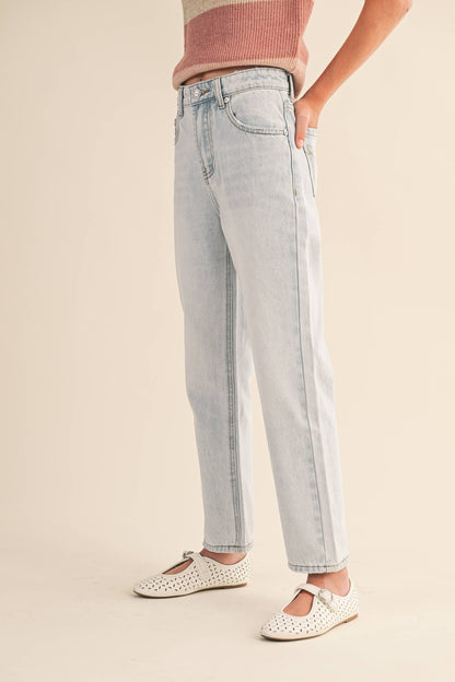 Girls Straight Jeans