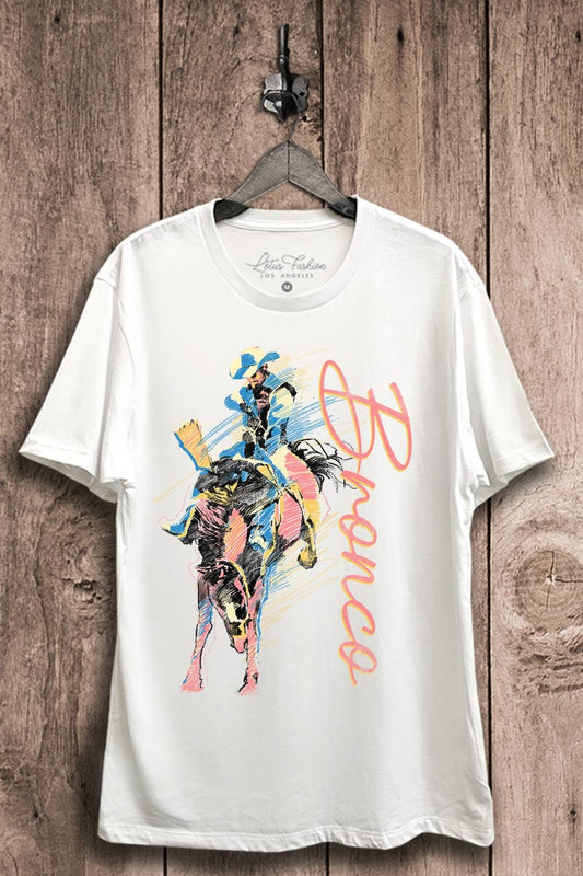 Bronco Graphic Top