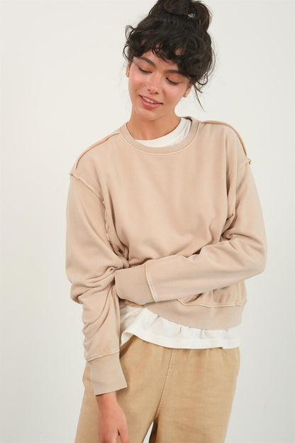 Kia Drop Shoulder Crewneck