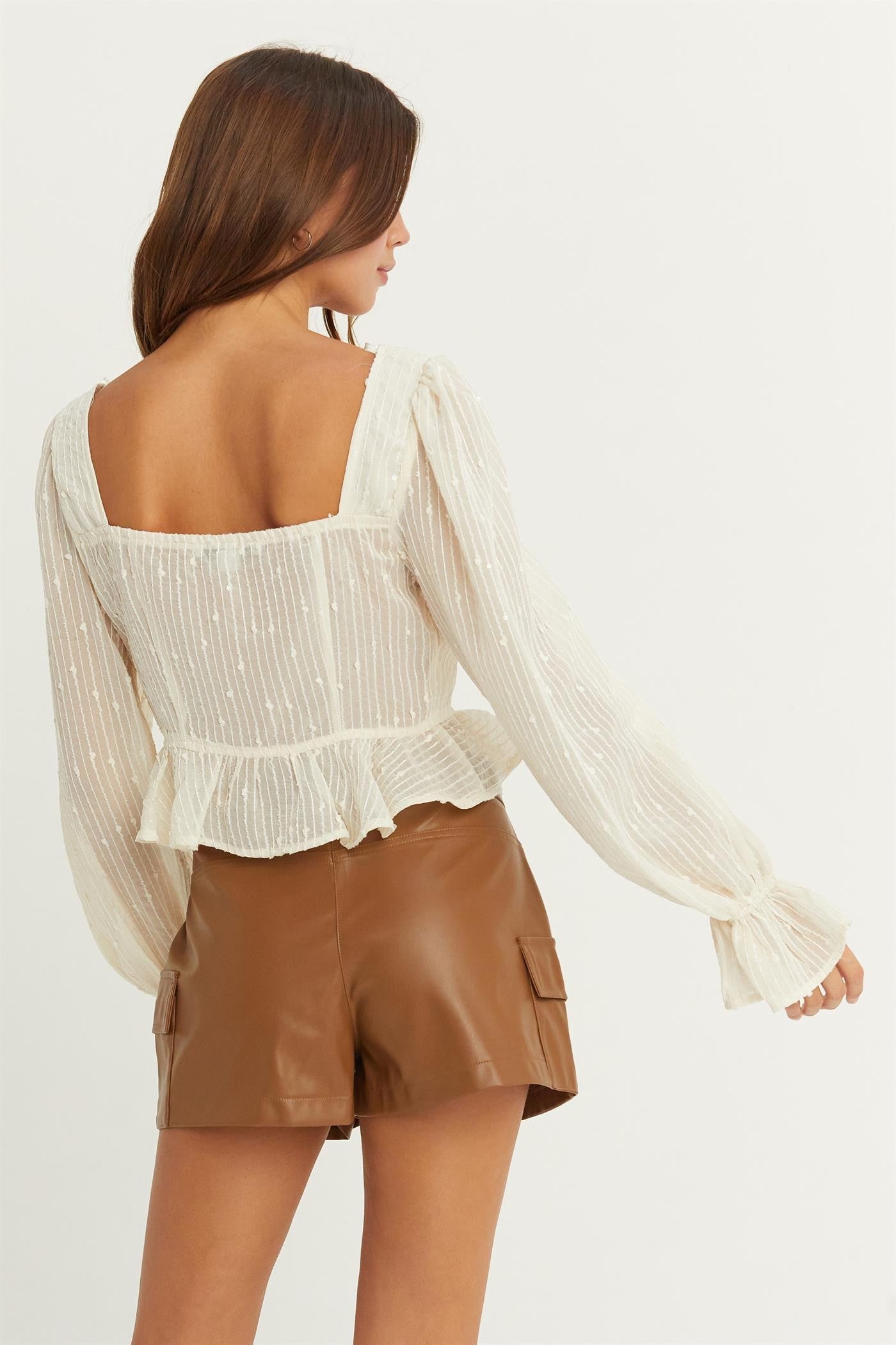 Izzy Ruffle Blouse