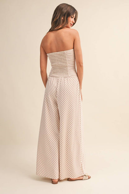 Kenzie Striped Jumpsuit*