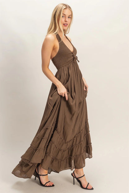 Amy Halter Dress (Five Colors)