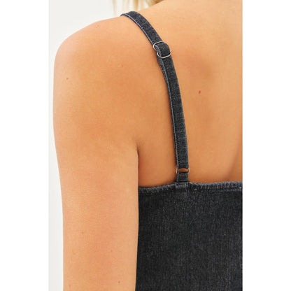 Denim and Lace Dress