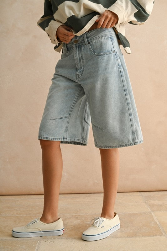 Harmony Relaxed Barrel Shorts