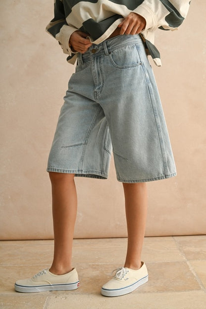 Harmony Relaxed Barrel Shorts