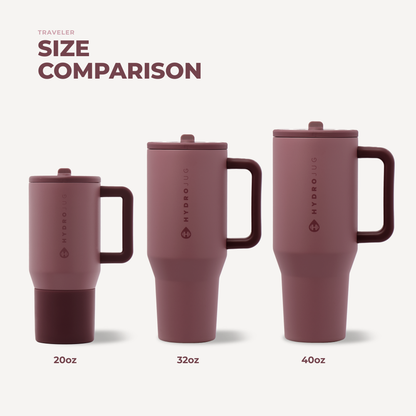 HydroJug - Canyon Rose 32 oz Traveler