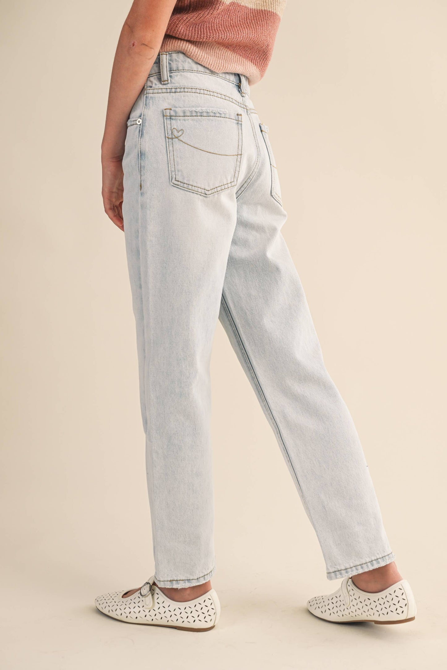 Girls Straight Jeans