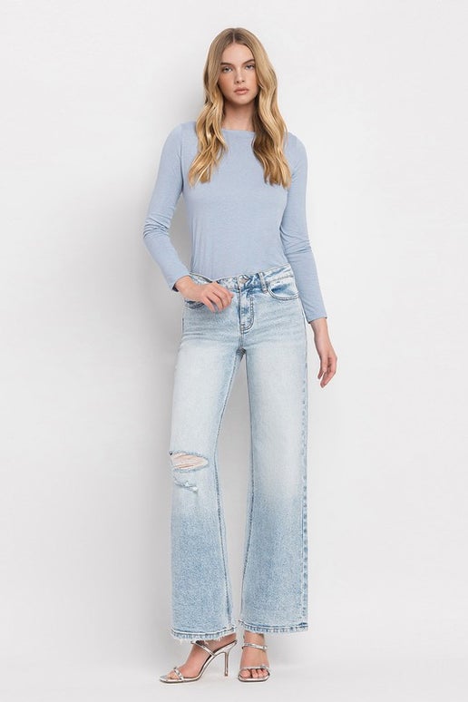 Nellee Wide Leg Jeans (Reg $64)