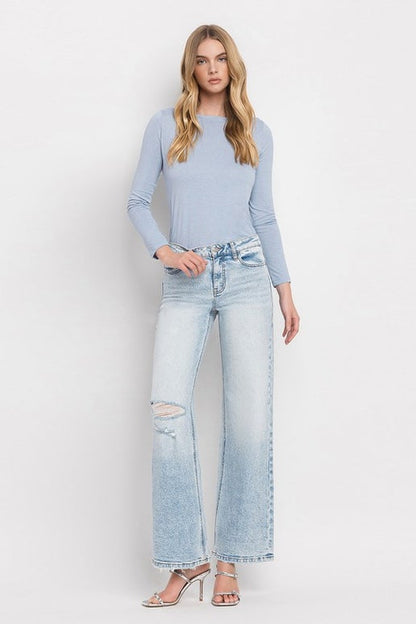 Nellee Wide Leg Jeans (Reg $64)