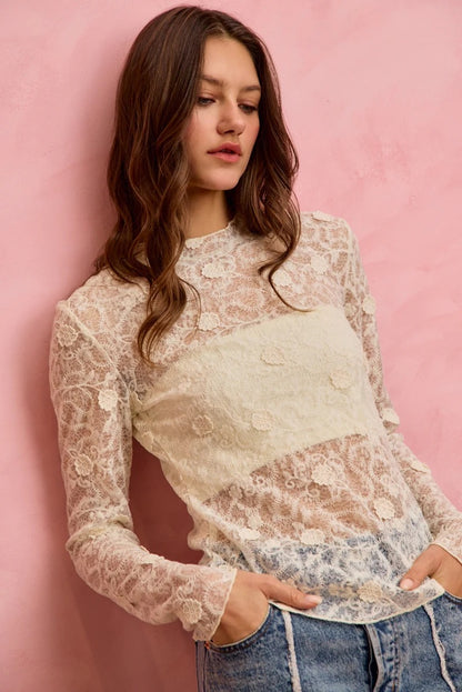 Floral Layering Top