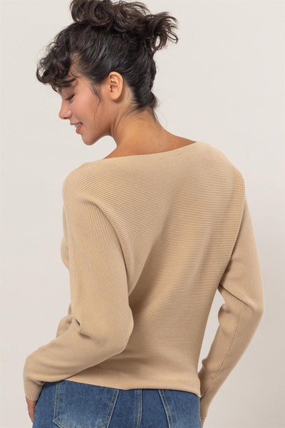 Laura Boatneck Sweater