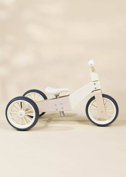 Wooden Balance Bike - 3 in 1 - Foam