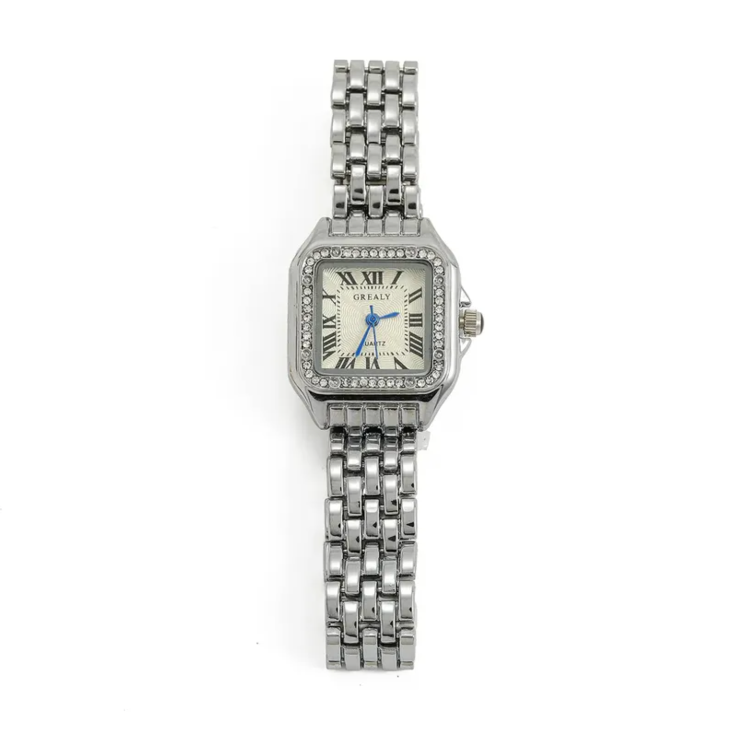 Sutton Silver Diamond Luxe Watch