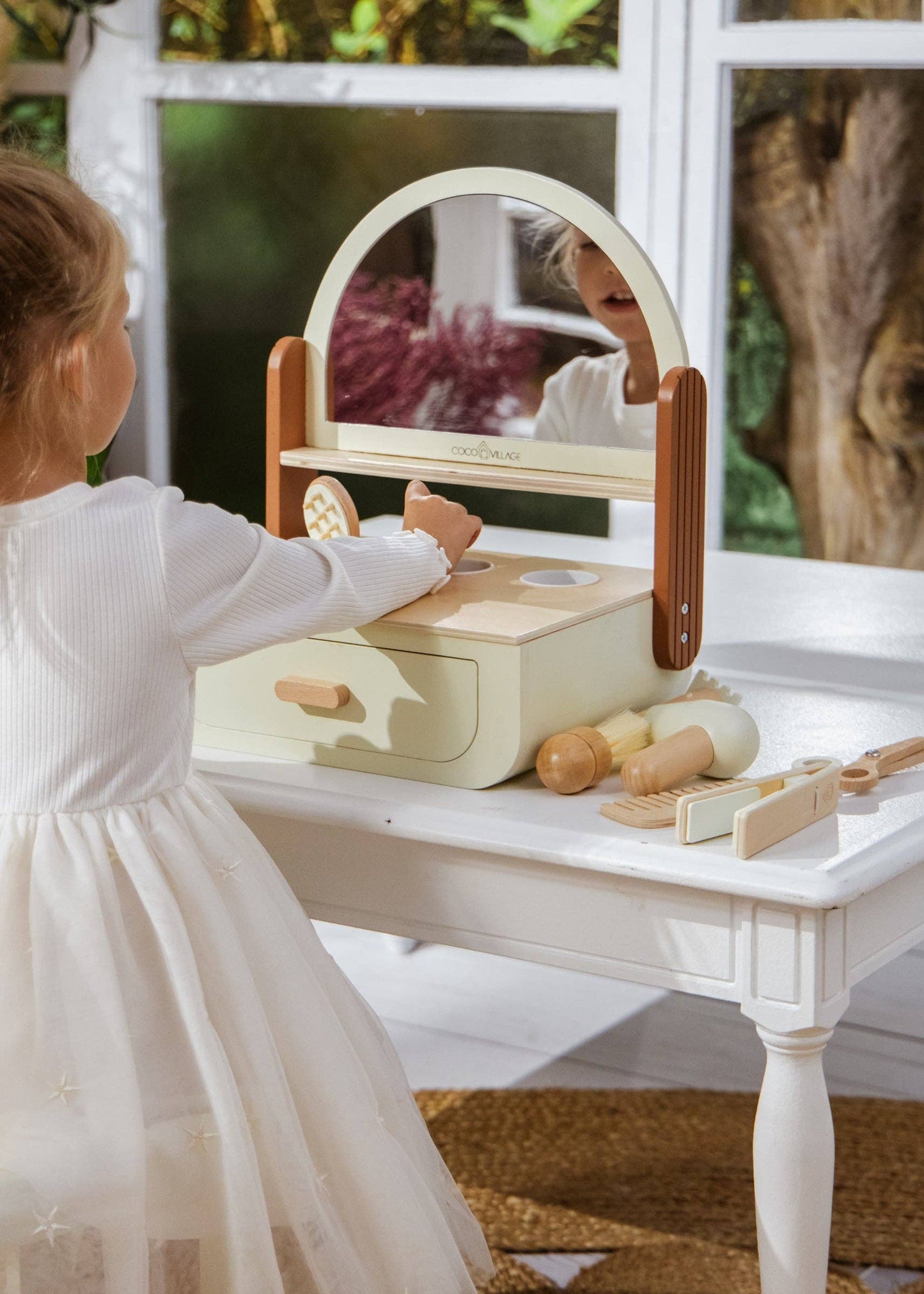 Wooden Beauty Station