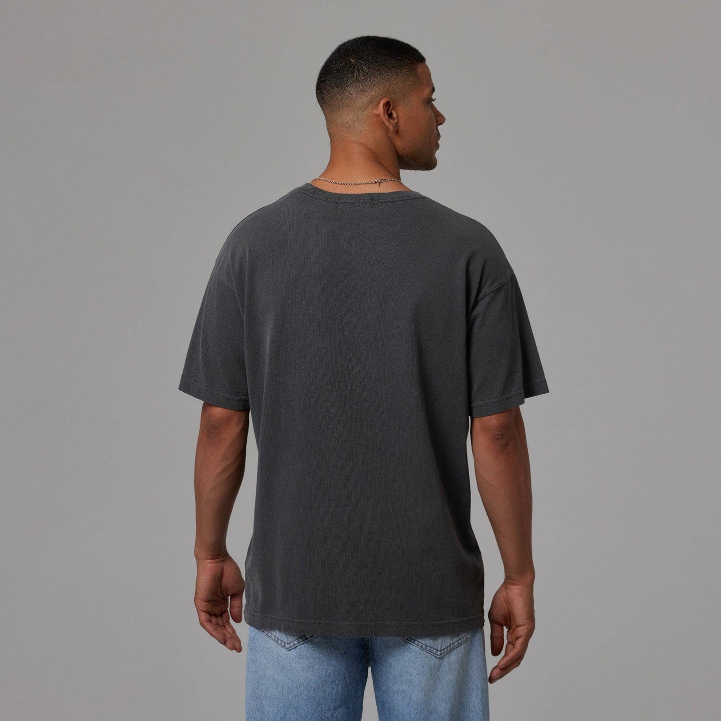 Mens Dropped Shoulder Tee