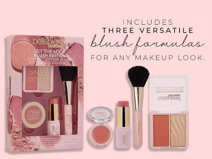BELLAPIERRE Get The Look Blush Edition Makeup Set Kit Gift