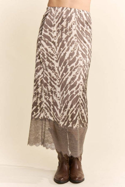 Animal Print Skirt