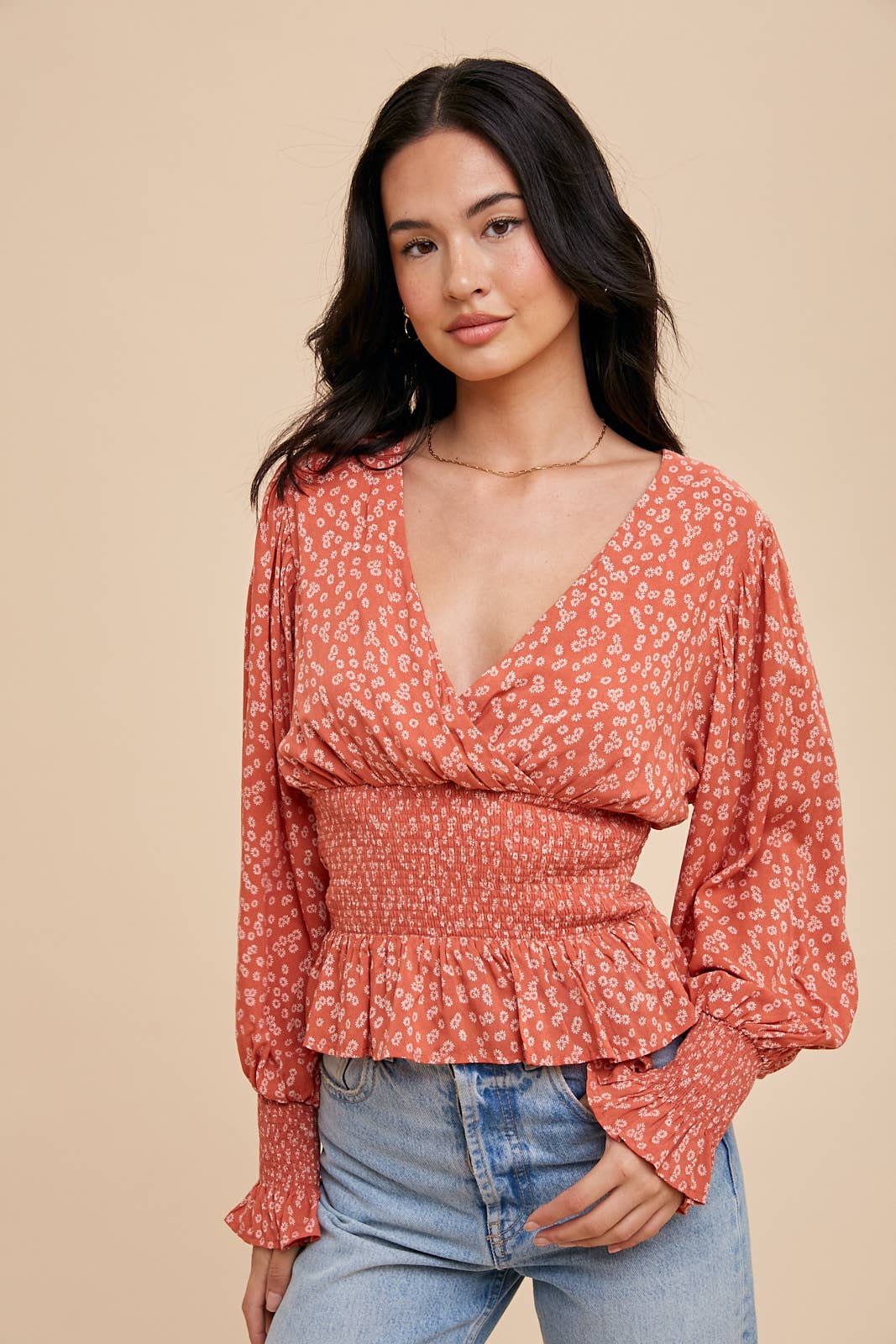 Ditsy Floral Blouse
