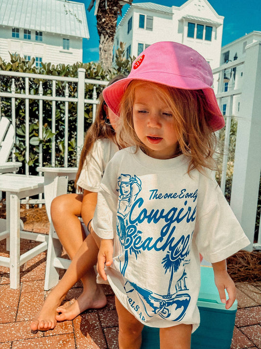 * KIDS * Cowgirl Beach Club Kids Boxy T-Shirt