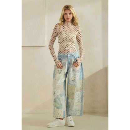 Bianca Polka Dot Lace Top