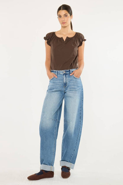 Juliette Low Slung Horseshoe Jean