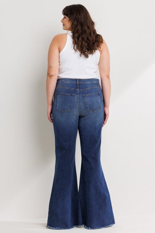 High Rise Flare Plus Size (Reg $56)