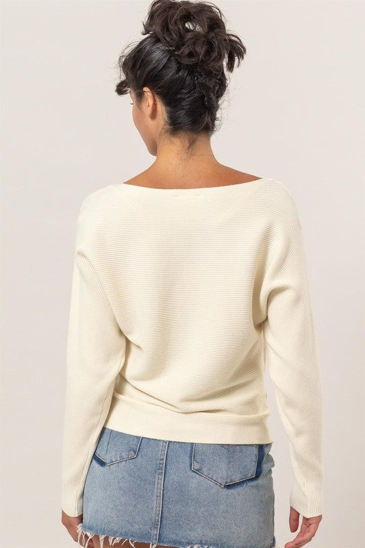 Laura Boatneck Sweater