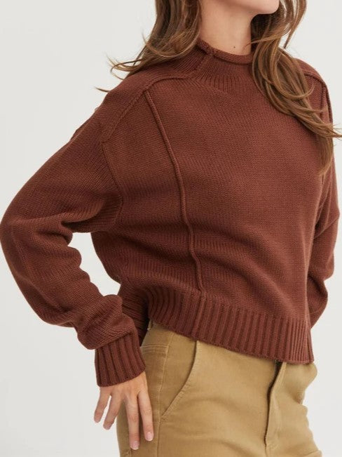 Lena High Neck Sweater