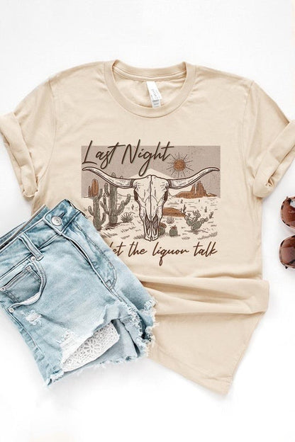 Last Night Graphic Tee (Reg $28)