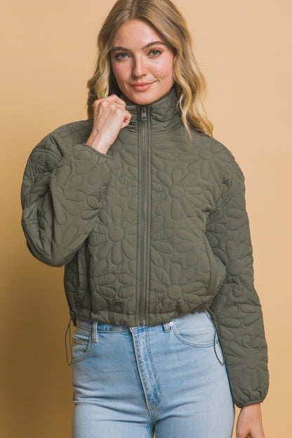 Floral Quilted Jacket