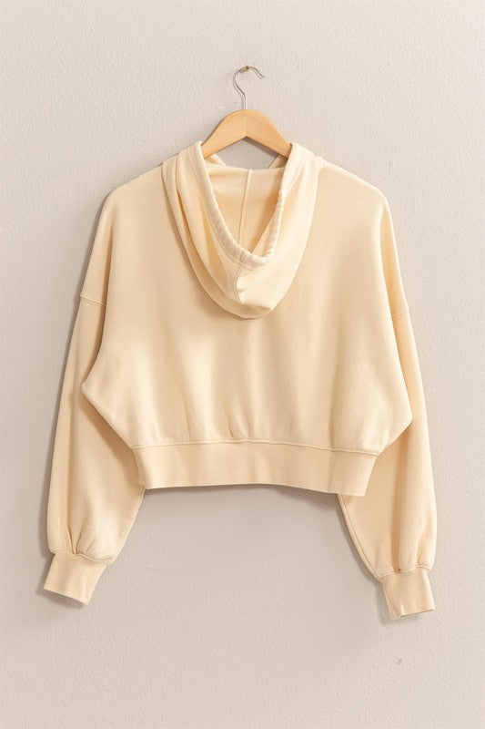 Carlie Cropped Hoodie