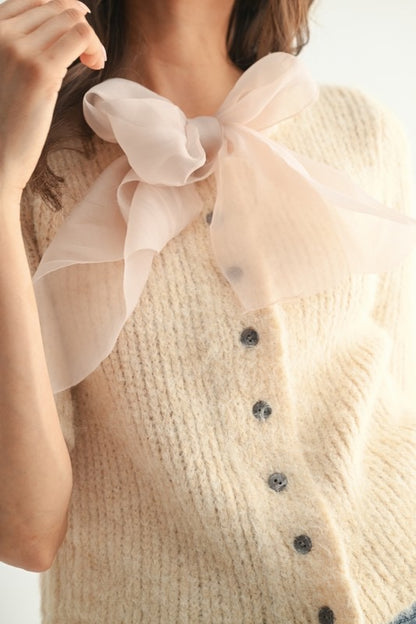 Cardi Bow Cardigan