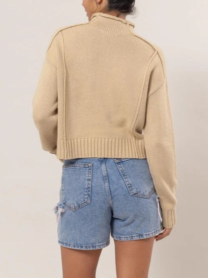 Lena High Neck Sweater