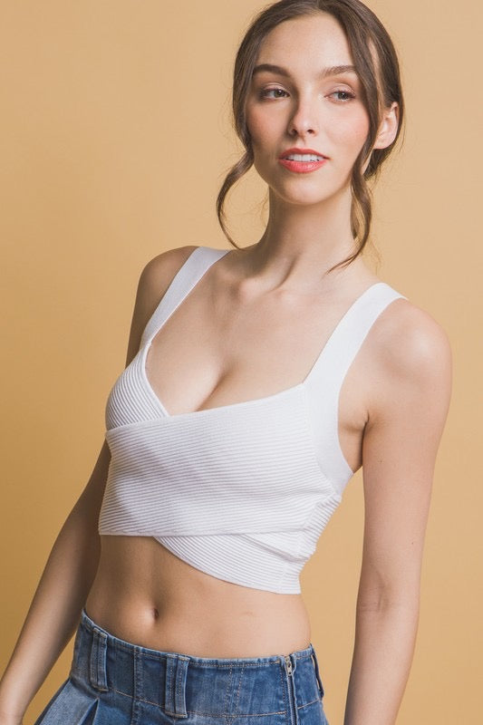 Knitted Cropped Top