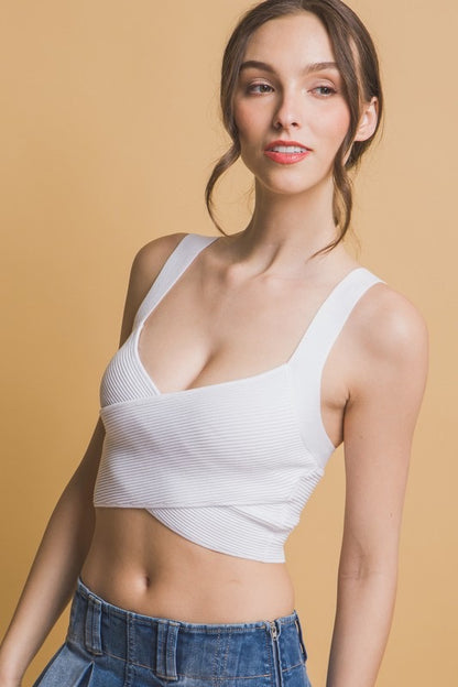 Knitted Cropped Top