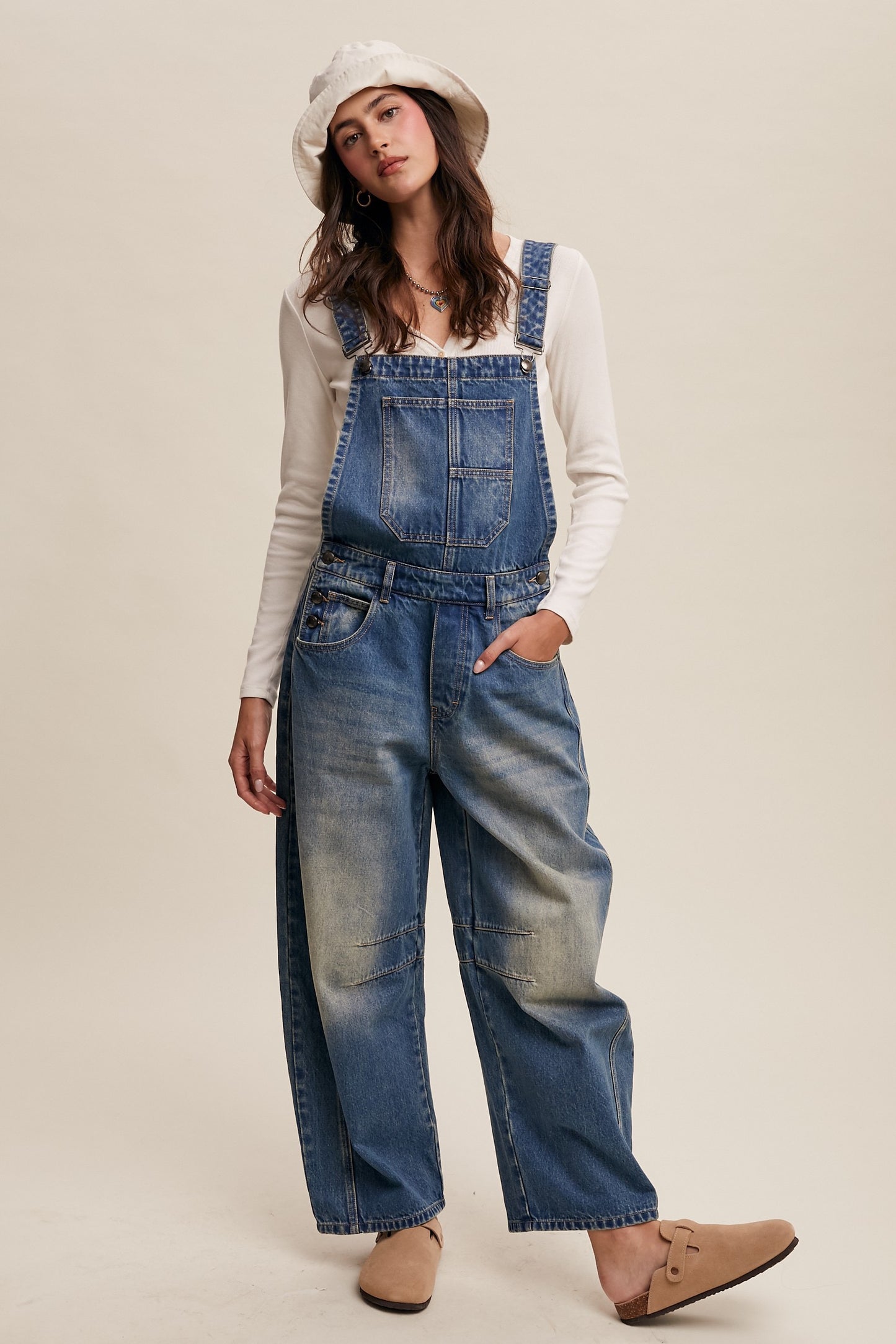 Barrel Jean Overall
