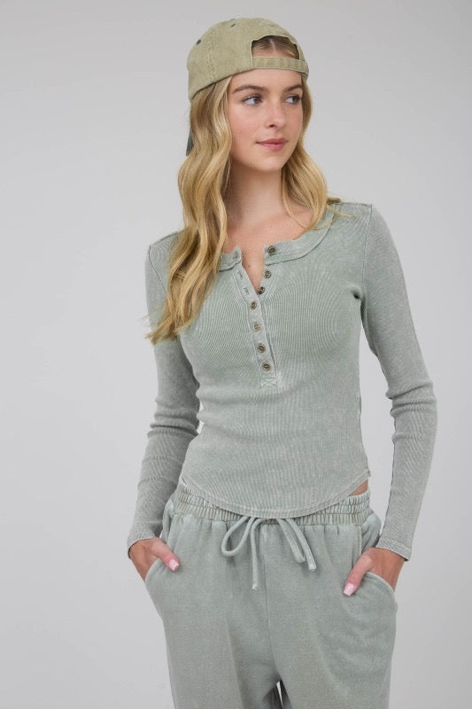 Johnny Henley Top (4 Colors)