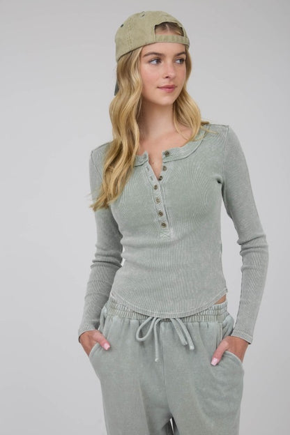 Johnny Henley Top (4 Colors)