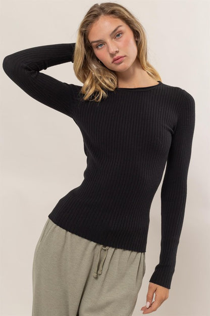 Robbie Ribbed Sweater