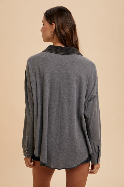 Faye Mineral Washed Top