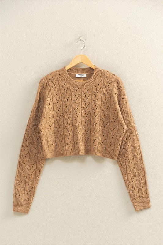 CiCi Cable Knit Sweater (5 Colors)